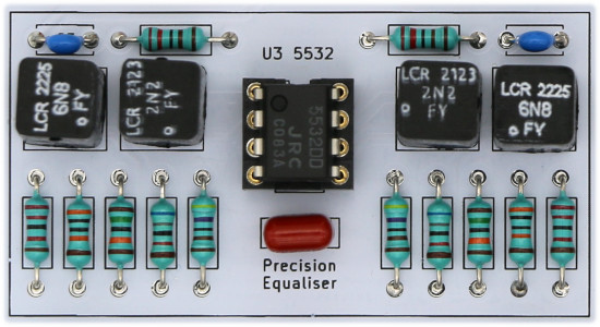Dedicated RIAA equaliser