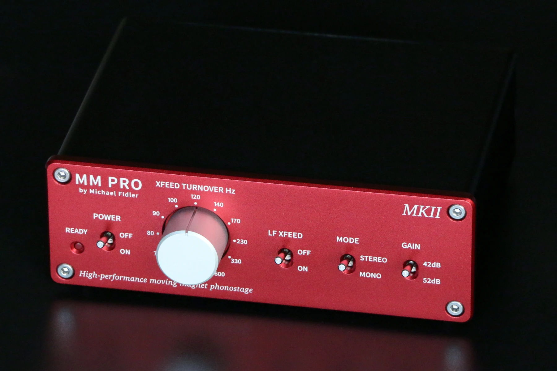 Limited run silver face MM Pro phonostage