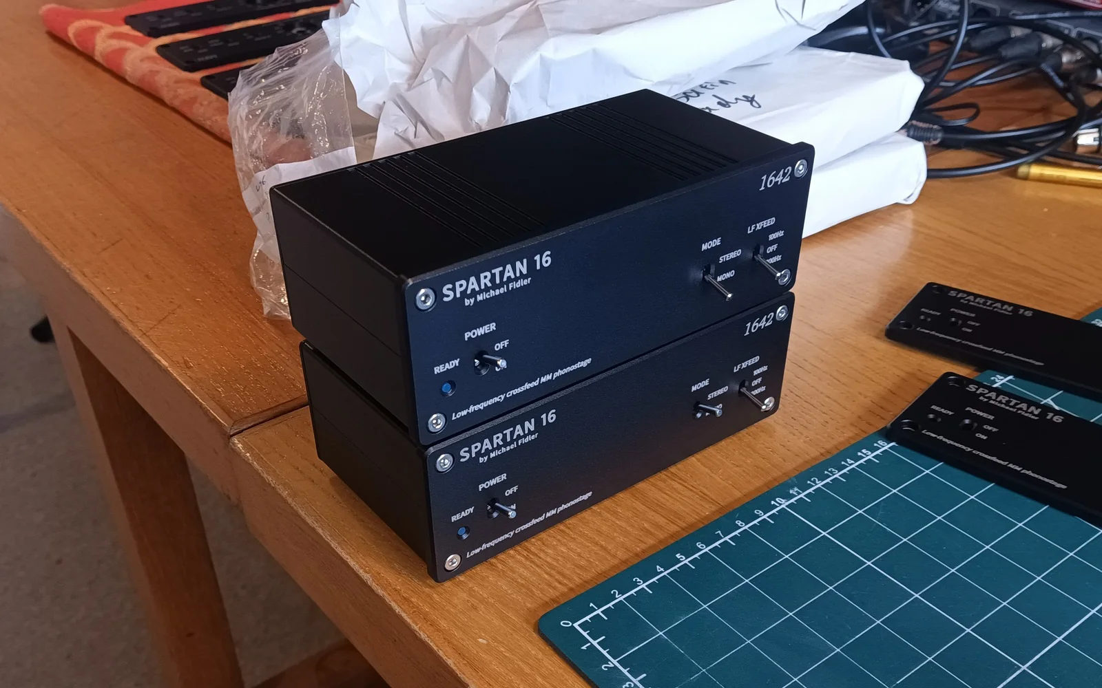 First batch of SPARTAN 16 phono stages in November 2025