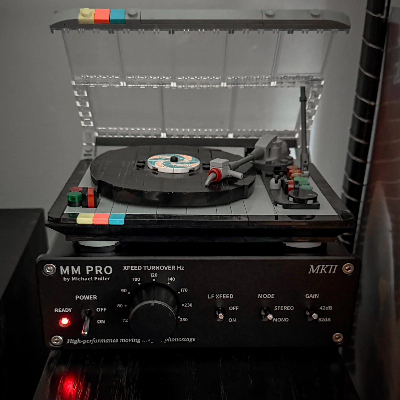 MM PRO MKII with Lego turntable