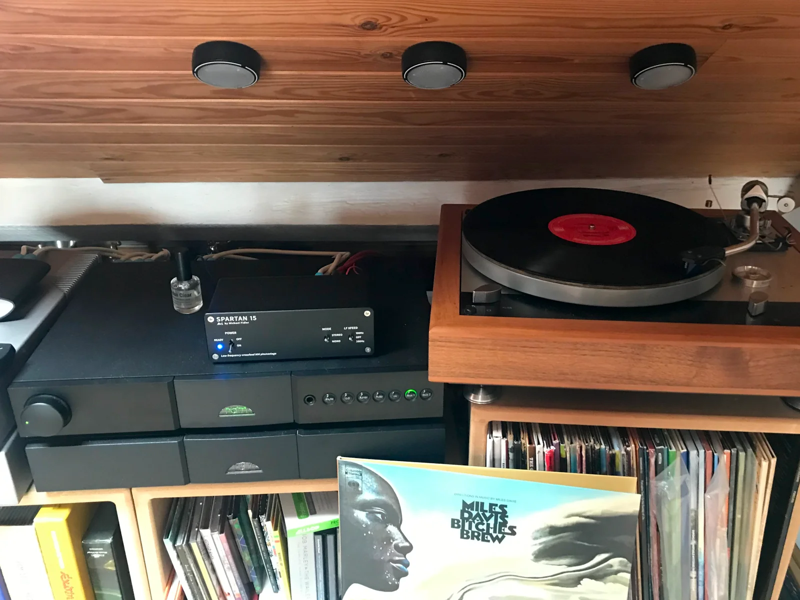 Spartan 15 Mk2 with Thorens turntable
