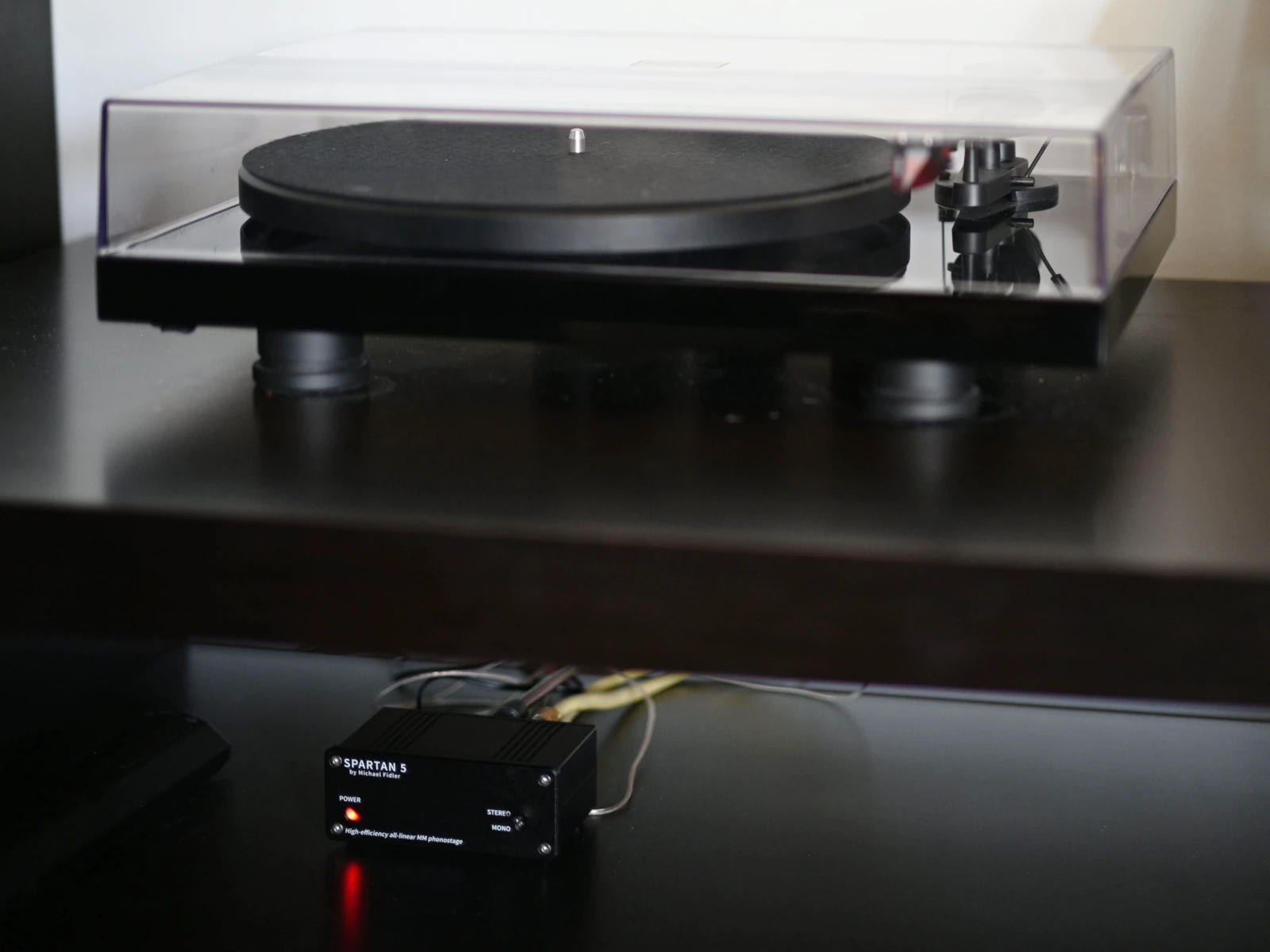 Black SPARTAN 5 phono preamp